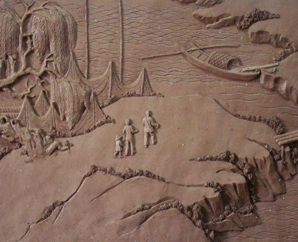 蕪湖人物雕塑簡述藝術(shù)品為何會上銹？